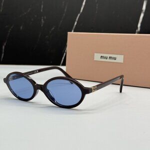 NEW MIU MIU MU04ZS 22C60O SUNGLASSES BROWN WOMEN MU 04ZS, SMU 04Z